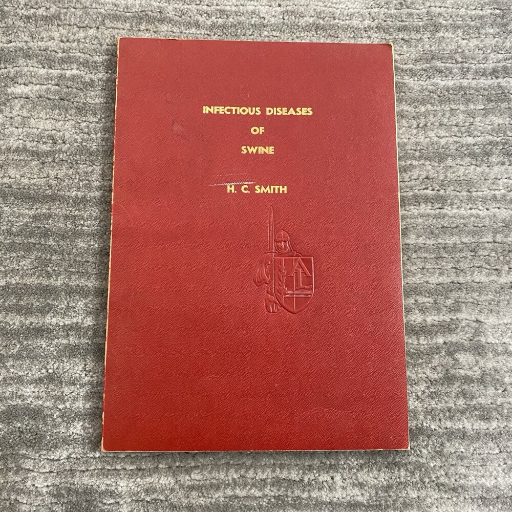 Infectious Diseases of Swine by H C Smith,DVM 1957 Paperback Vintage Veterinary